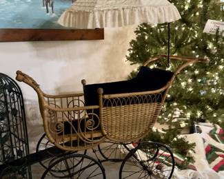 Victorian Wicker Buggy