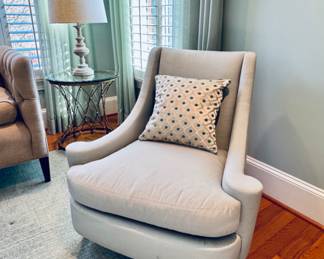PAIR of Barbara Barry "Joan Arm Chairs"