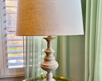 PAIR of Regina Andrew Jesso wood Lamps