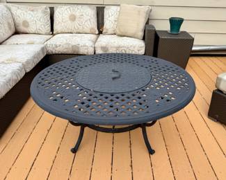 Fire Pit Coffee Table