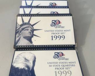 State Quarters US Mint Proof Sets