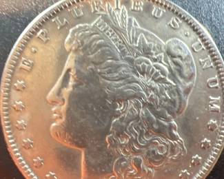 1890 Morgan Silver Dollar