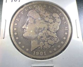 1901 Morgan Silver Dollar
