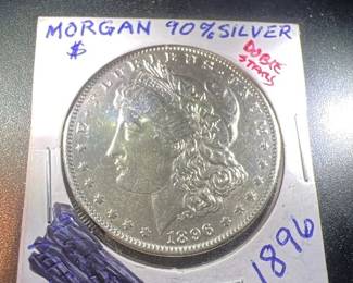 1896 Morgan Silver Dollar