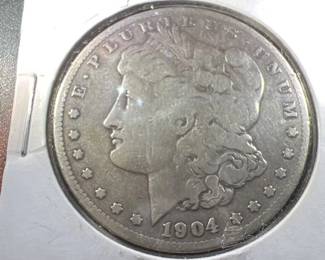 1904 S Morgan Silver Dollar