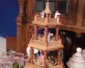 Christmas pyramid, vintage