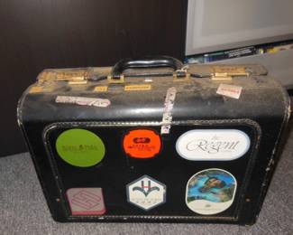 small vintage suitcase