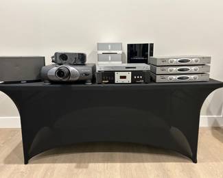 Play Station 3, and assorted electronics