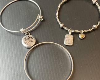 Brighton charm & Romanda aromatheraphy bracelets 