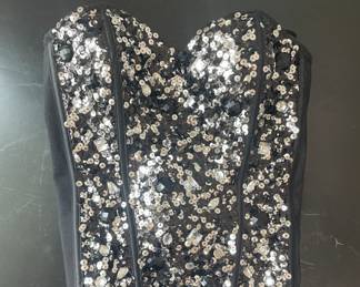 Guess sequin corset 