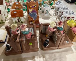 . . . more cute bookends