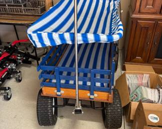 . . . wagon with canopy