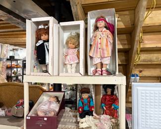 . . . more dolls