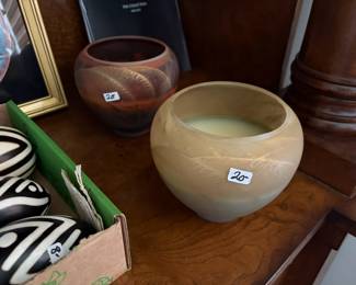 . . . pottery candles