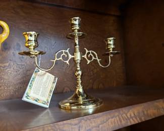 . . . Baldwin candelabra