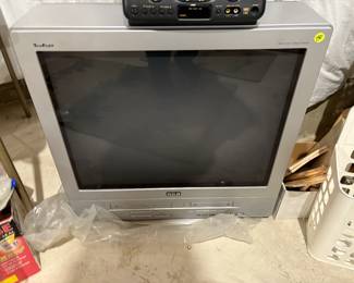 . . . VCR and DVD player
