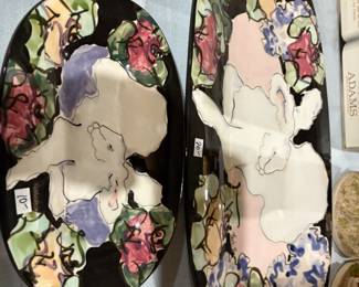 . . . bunny platters