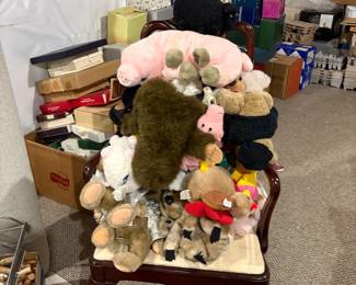 . . . lots more stuffed animals