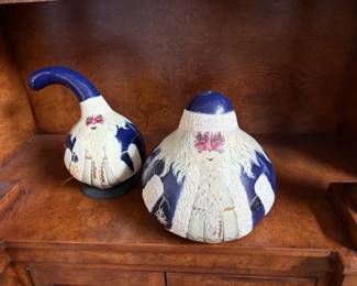 . . . gourd Santas