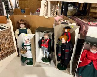 . . . and more dolls -- Dept. 56