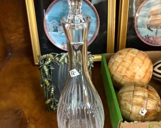 . . . crystal decanter