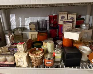 . . . lots of candles!