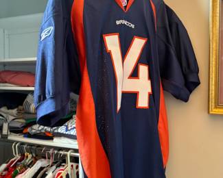 . . . Denver Bronco jersey