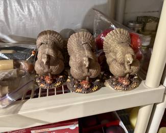 . . . turkey candles