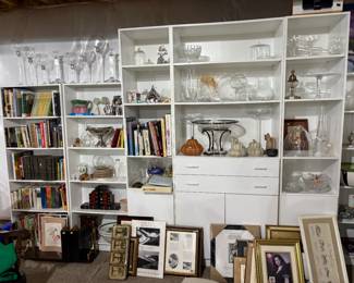 . . . wall storage units and lots of treasures