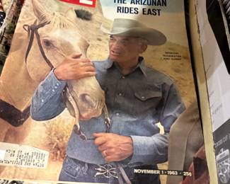 . . . vintage Life and sports magazines