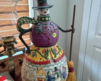 . . . Jim Shore snowman