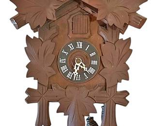 Vintage Black Forest Cuckoo Wall Clock 