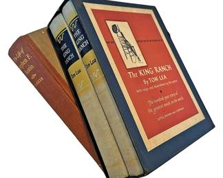 Texas History Vintage Book Set 