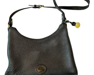 Dooney Burke Black Leather Purse 