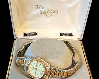 Seiko TwoTone DayDate Ladies Watch 