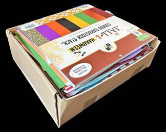 Big Box of Assorted Cardstock 