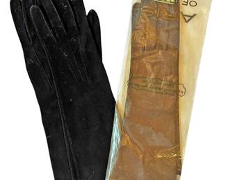 Vintage Womens Leather Gloves 