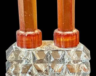 Vintage 1940s Perfume in Art Deco Bottle 