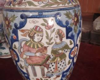 I say Islamic 19th century some people say he's 18th century very beautiful piece and large mint condition