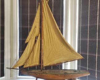 Antique Model Schooner, named "Lethal 4" - Richard Donner Directed all the Lethal Weapon Movies