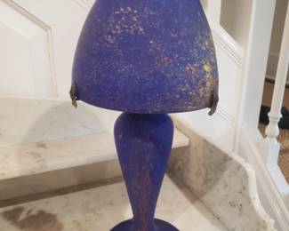 La Verre Francaise Lamp, ca. 1920