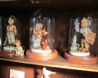 5" Hummels with Boxes.  'Puppy Love' - 'Soldier Boy' - 'The Artist'.