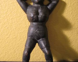 Vintage Cast Iron 'Naughty Nellie' Boot Jack