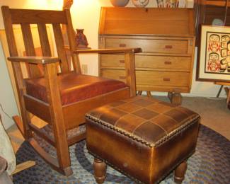 Mission Style Rocker