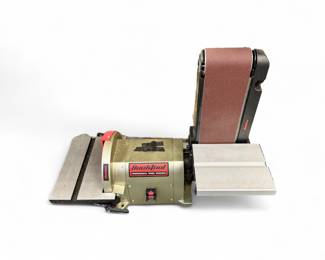 Bucktool Direct Drive Bench Belt Sander