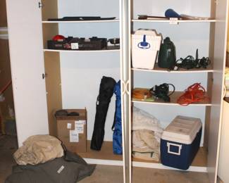 Contents in cabinets for sale. (Cabinets not for sale)