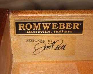 Romweber Desk. 58" W x 33" D x 30" H.
