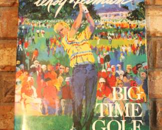 LeRoy Neiman golf book.