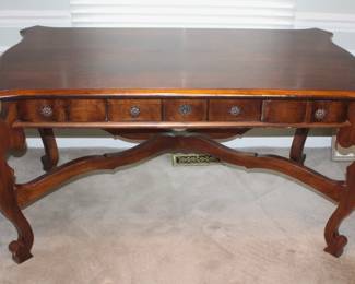 Romweber Desk. 58" W x 33" D x 30" H. Designed by Jim Peed