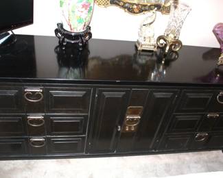 Thomasville Dresser. 78" W x 20" D x 30" H. Matches server, previously pictured.